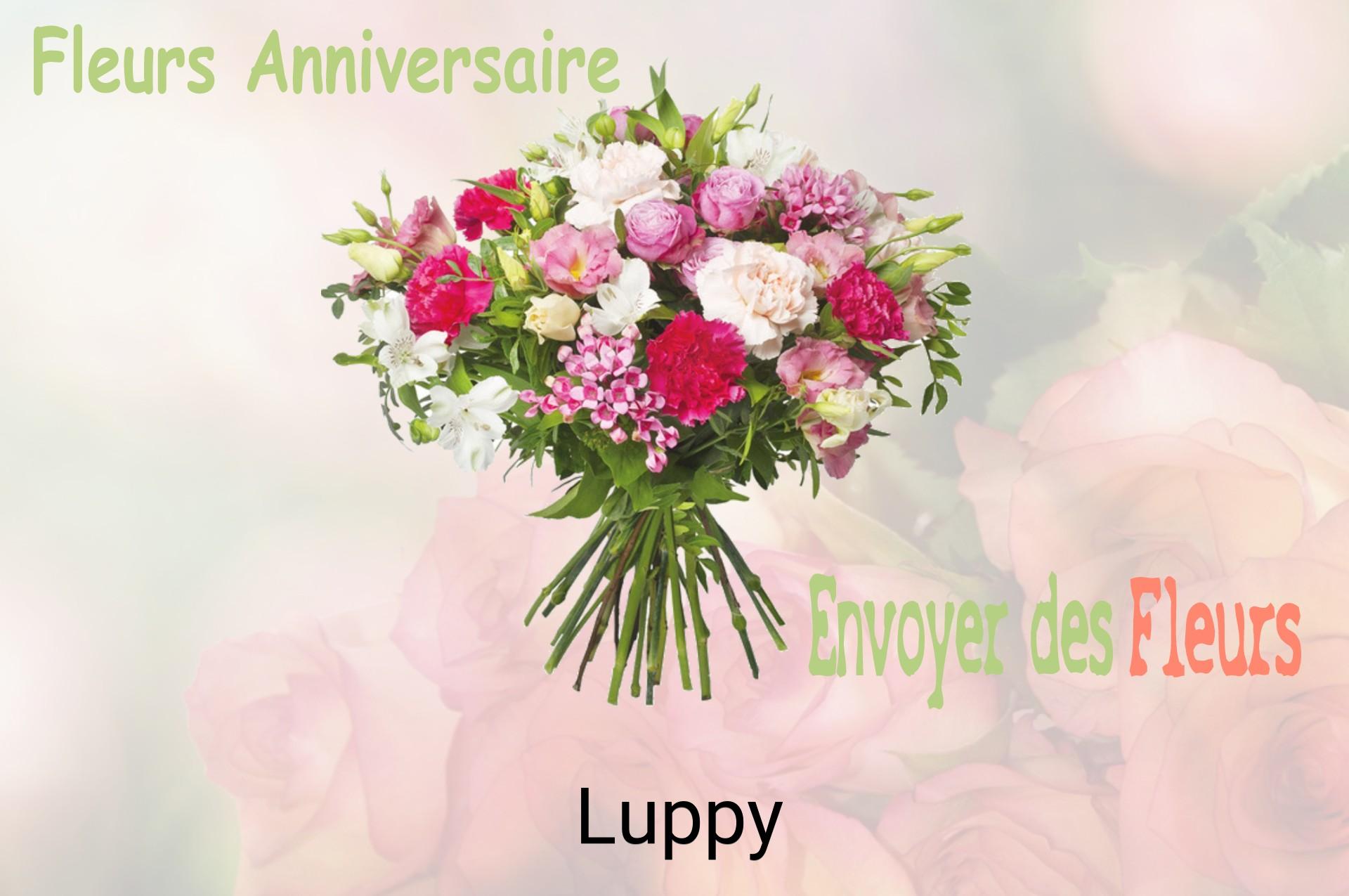 Bouquet de fleurs d’anniversaire livré à Luppy